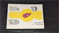 1973 74 OPC Hockey Ring Detroit