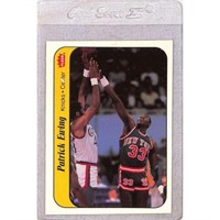 1986 Fleer Stickers Patrick Ewing Rookie