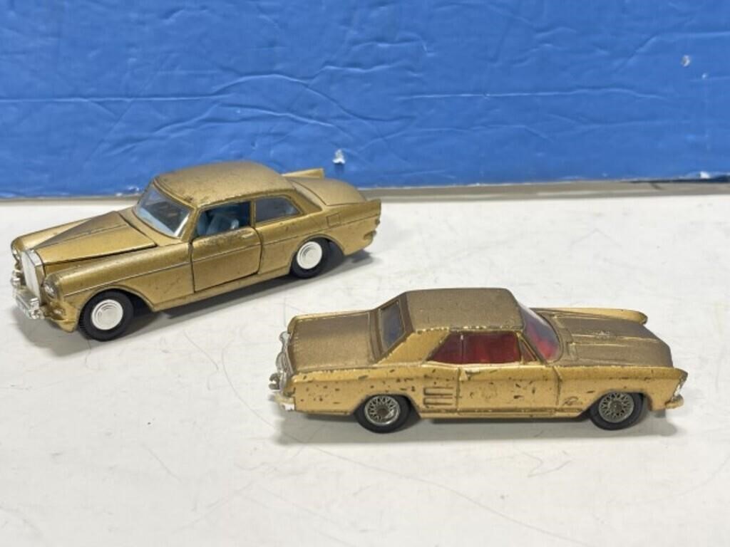 Dinky Rolls and Corgi Buick