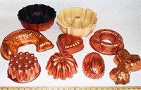 LOT - JELLO & CAKE MOLDS