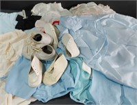 Vintage Lot Of Doll Outfits & Shoes