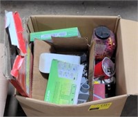 Box of various electric components