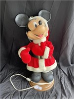 24" Disney Mickey Mouse animated Santa