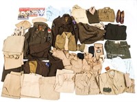 WWII US ARMY OFFICER'S UNIFORM BONANZA LOT