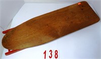 Kids wood ironing board