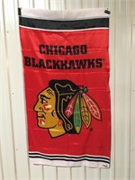 Chicago Blackhawks Flag - 34" x 62"