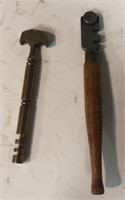 Antique Glass Cutter Tools, Includes Goodell Tool