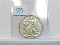 1936 P Walking Liberty Half Dollar 90% Silver