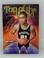 1998 Skybox Hoops Top of the World Tim Duncan #1