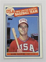 1985 Topps Mark McGwire RC Rookie #401