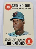1968 Topps Playing Card Rod Carew #29