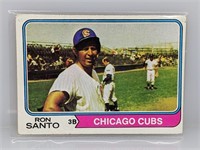 1974 Card Number To 70 Ron Santo Hall Of Famer