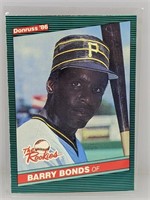 1986 Donruss Barry Bonds 11 Rookie