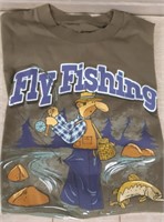 Fly Fishing T-SHirt Size Large