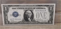 1928 A $1 DOLLAR BILL SILVER CERTIFICATE VG