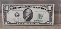 1950 Series B Federal Reserve Richmond $10 Note