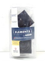 NEW Weiser Single Cylinder Deadbolt (Black)