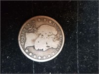 1909 Barber Half Dollar Coin