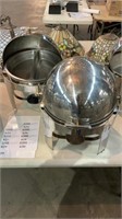 1 LOT 2 STAINLESS STEEL CHAFING DISHES