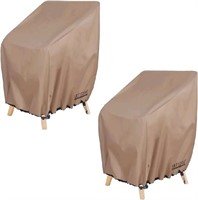 ULTCOVER Stackable Patio Chair Cover – Waterproof