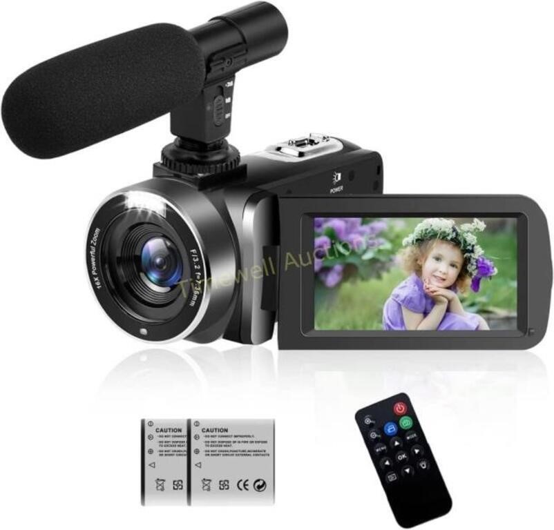 Video Camera  Camcorder 2.7K 30FPS  30MP  16x Zoom