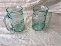 Coke Cola Glass Cups