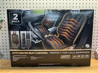 Monster auto heated seat cushions 2 pack