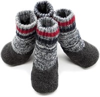 LANBOER 4PCS Dog Warm Waterproof Socks