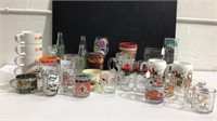 Collection of  Glasses with Logos & More M12D