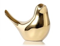 FANTESTICRYAN Small Gold Bird Statue Decor