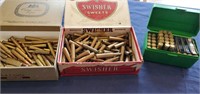 Assorted  lot of Ammo And Brass and Dummy Rounds
