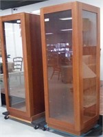 Choice x 2 display cabinets