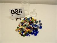 Container of Marbles