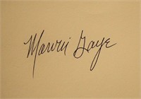 Marvin Gaye signature slip