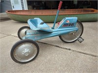 Mattel V-RROOM! X-15 rear steer trike