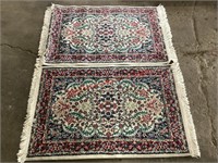 2 Cairo Floral Wine Rugs
