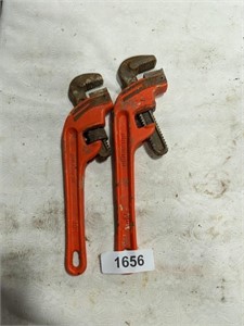 (2) Pittsburgh Pipe Wrenches
