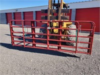 3-12ft Red Gates & 1-8ft Red Gate- Some Damaged