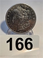 1890 Morgan Silver Dollar