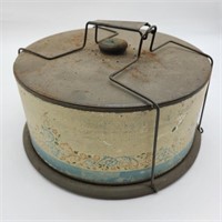 Vintage Tin Cake Carrier