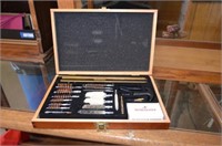 Winchester Gun Cleaning Set in Wooden Box