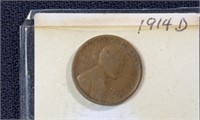 Key Date 1914-D Wheat Penny