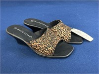 White Stag women’s Riley Cheetah sandals with