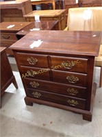 Small chest of drawers. Scratches. 30"h x 30"w x