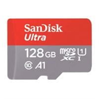 SanDisk 128GB Ultra microSDXC A1 UHS-I/U1 Class 10