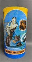 Vintage NHL Hockey Wastebucket 16"