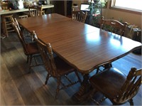 Dining Room Table & Six Chairs