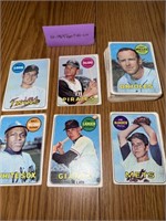 1969 Topps 50 Card lot- Fair to Very Good