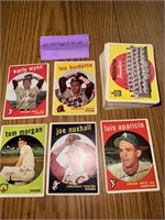 1959 Topps 63 Card lot- Good to Very Good