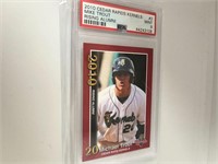 10 Cedar Rapids Mike Trout PSA 9 Minor League Red